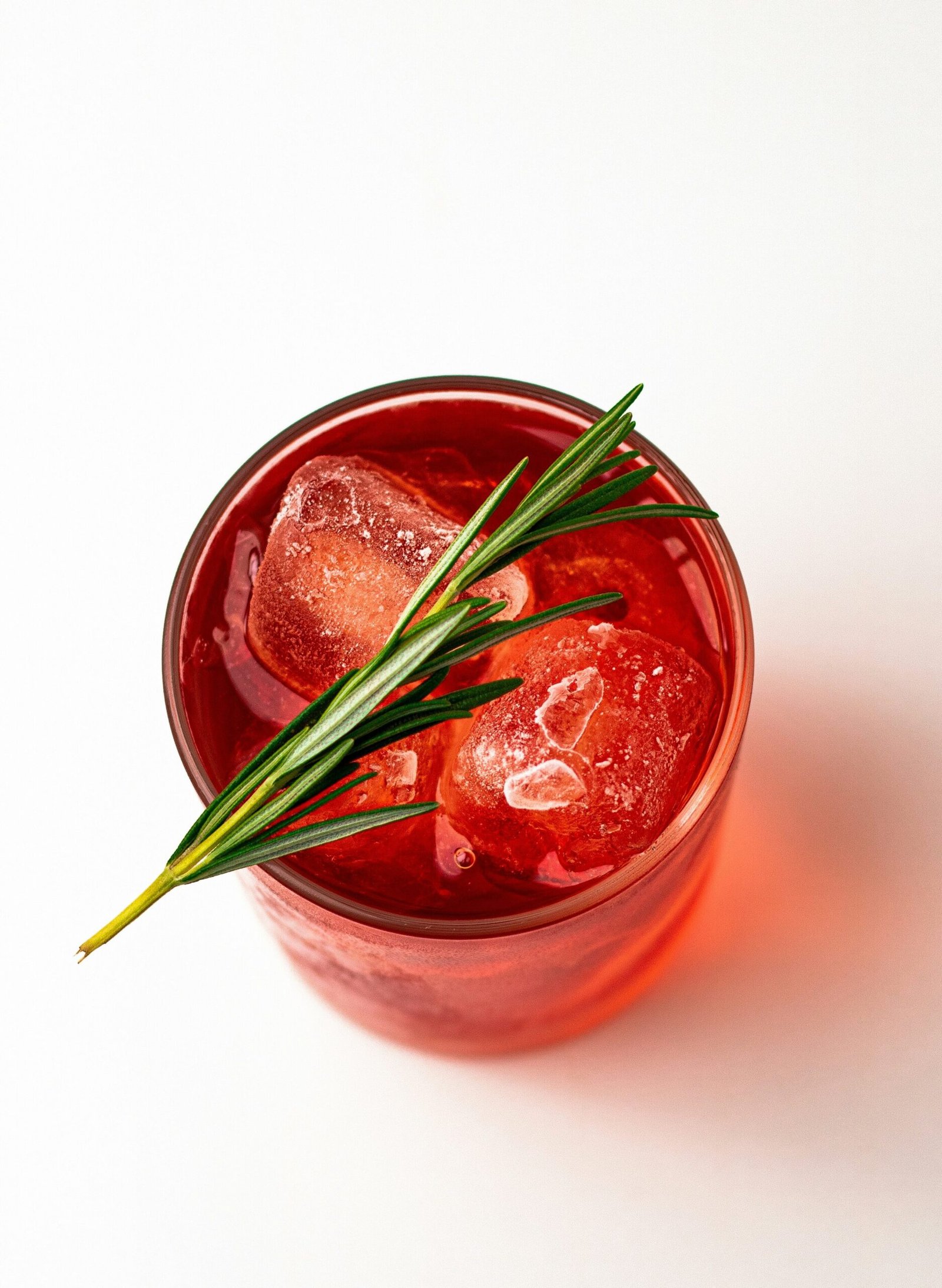 Cherry sparkler summer cocktail