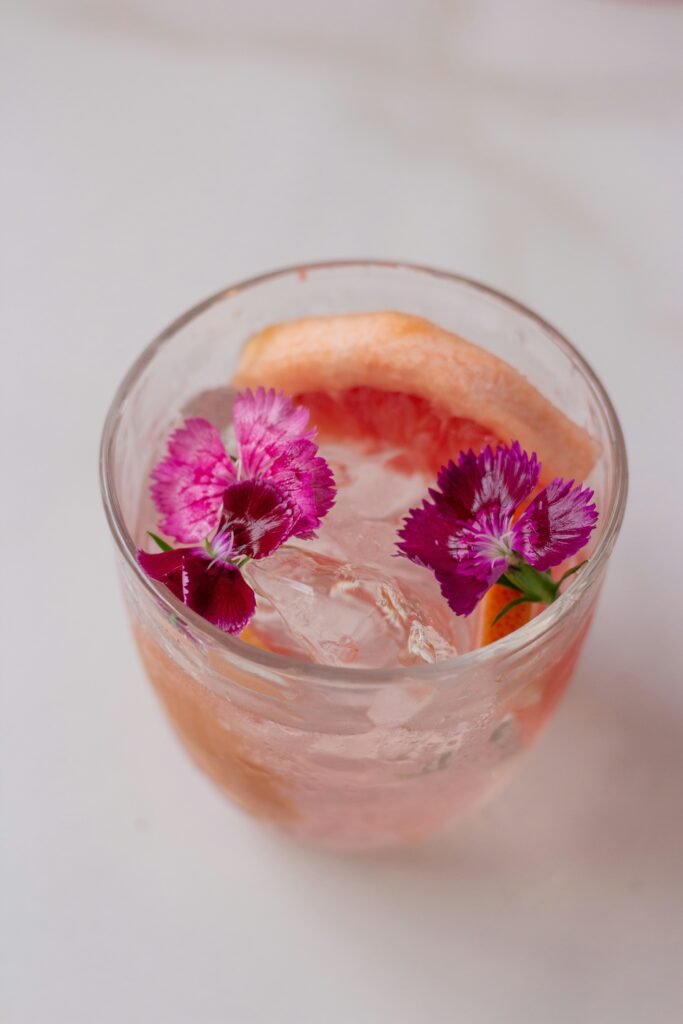 Hibiscus Paloma Twist summer cocktail